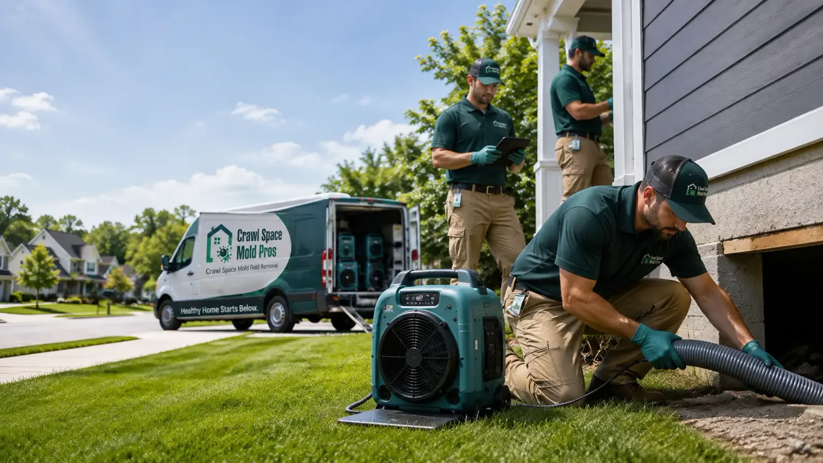 Crawl Space Mold Removal in Newberg, OR